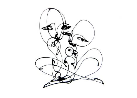 Erotic III - A Painting hand-painted with Acrylic Paint on Canvas by Jordan Betten in New York City 2010