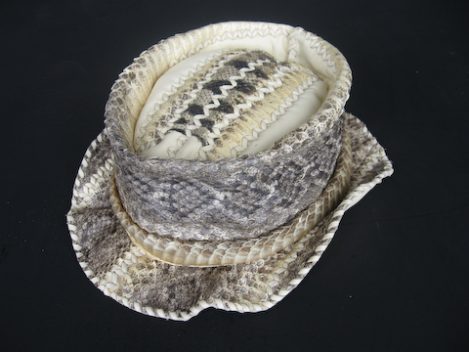 Lost Art™ Rattlesnake Skin Hat