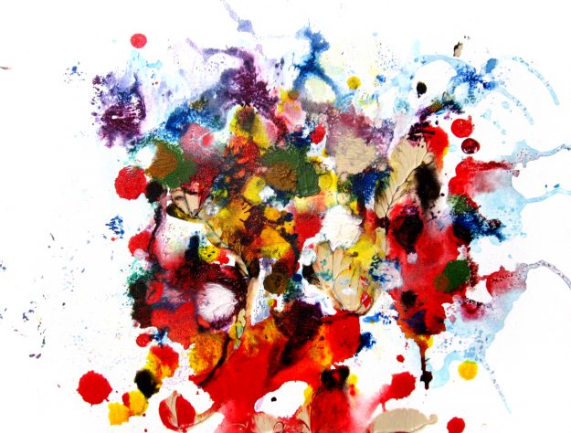 Profile Red - A Painting hand-painted with Acrylic Paint on Canvas by Jordan Betten in New York City 2011