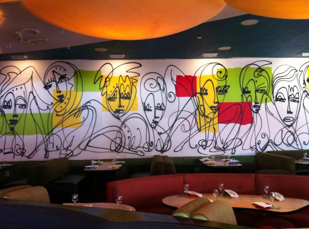 Samba People - An Urban Art Mural by Jordan Betten