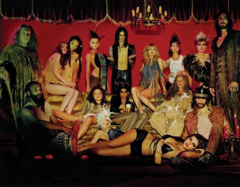 The Lost Art Circus - Fashion show performance Summer of 2003. Lost Art™ hand-made custom leather clothing and accessories.